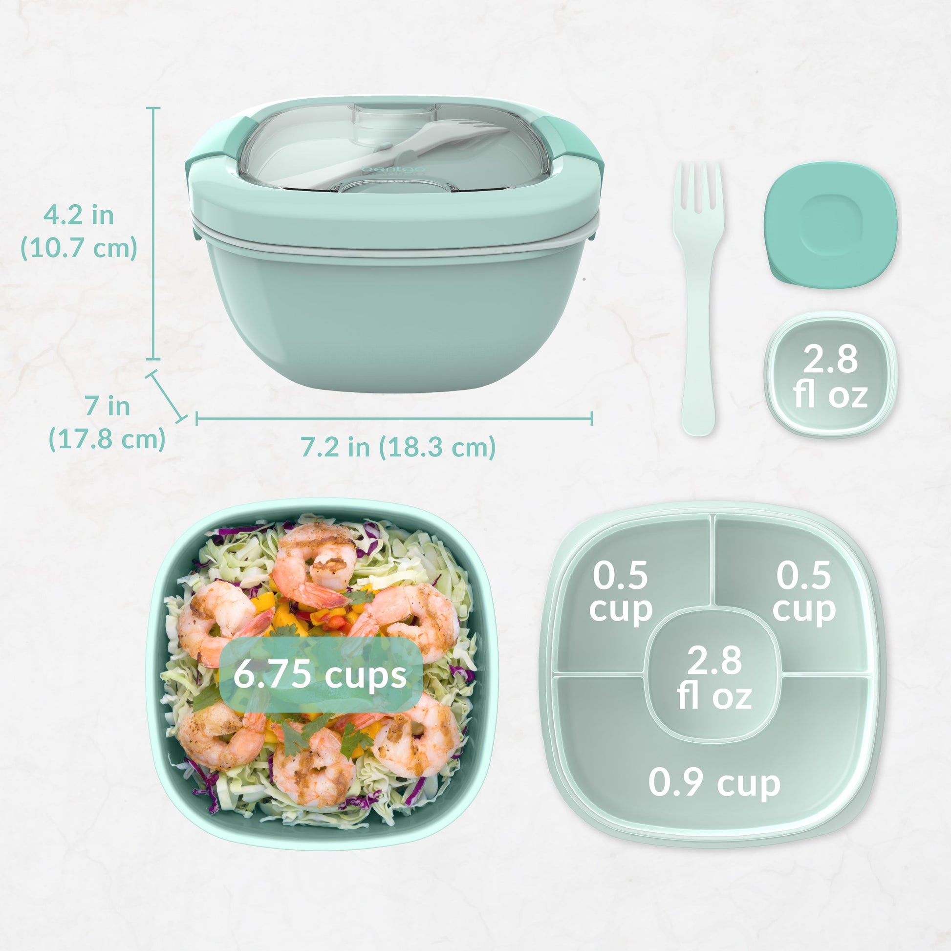 Bentgo All-in-One Salad Container