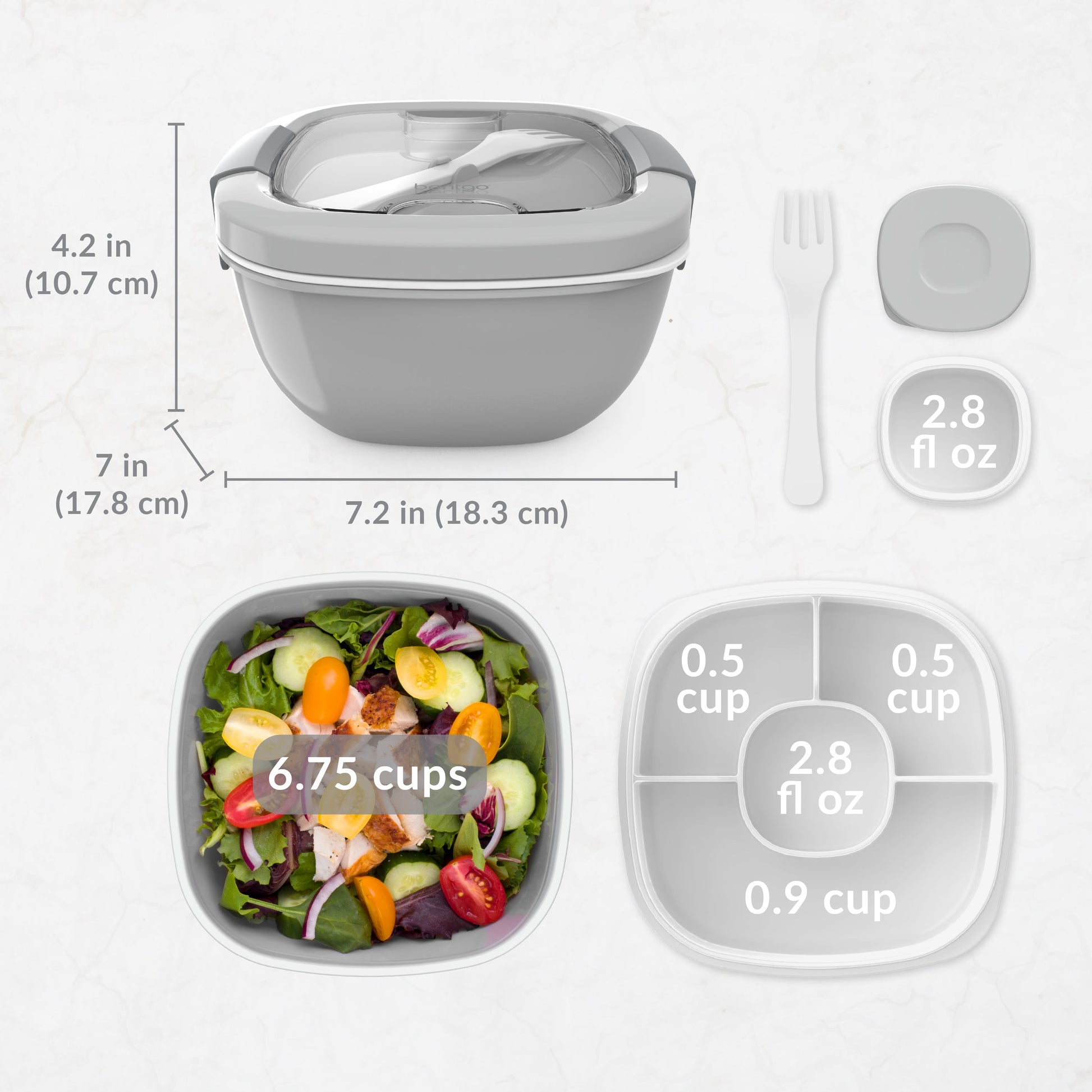 Bentgo All-in-One Salad Container