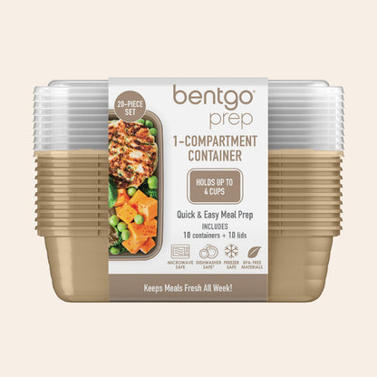 Bentgo Prep 1-Compartment Meal Prep Containers (20-Piece)