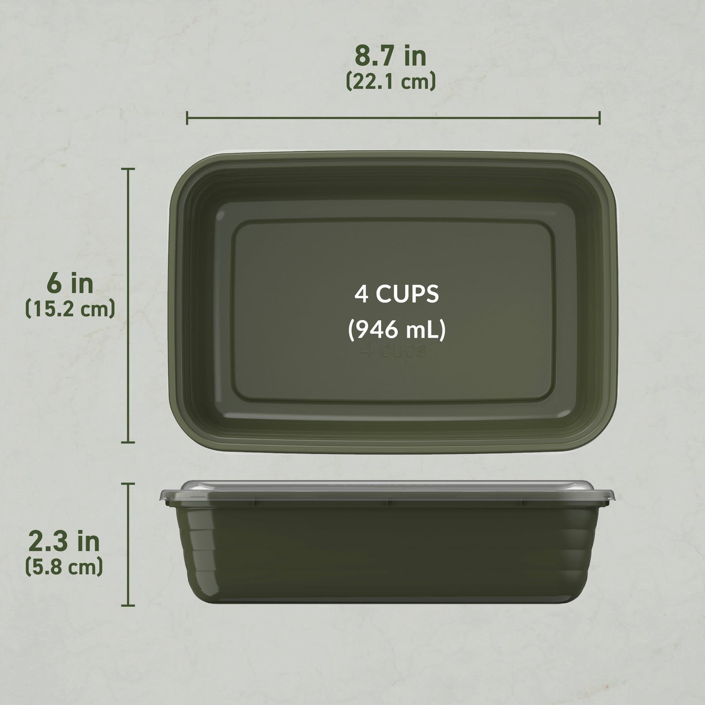 Bentgo Prep 1-Compartment Meal Prep Containers (20-Piece)