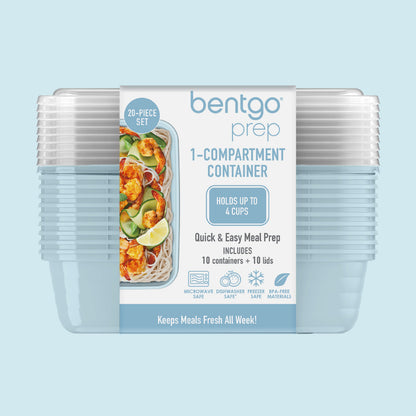 Bentgo Prep 1-Compartment Meal Prep Containers (20-Piece)