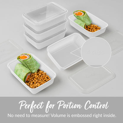 Bentgo Prep 1-Compartment Meal Prep Containers (20-Piece)