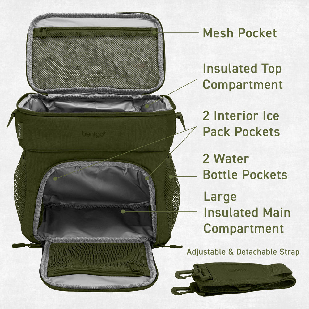 Bentgo Prep Deluxe Multimeal Bag