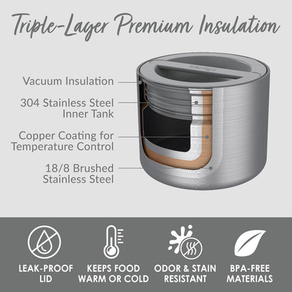 Bentgo Stainless Steel Insulated Food Container